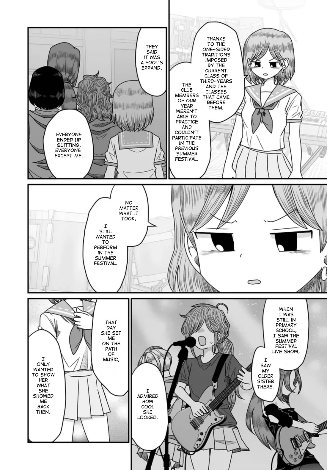 Sorry but I'm not Yuri Chapter 46 page 8 - Chapter 46: Summer Festival (7)