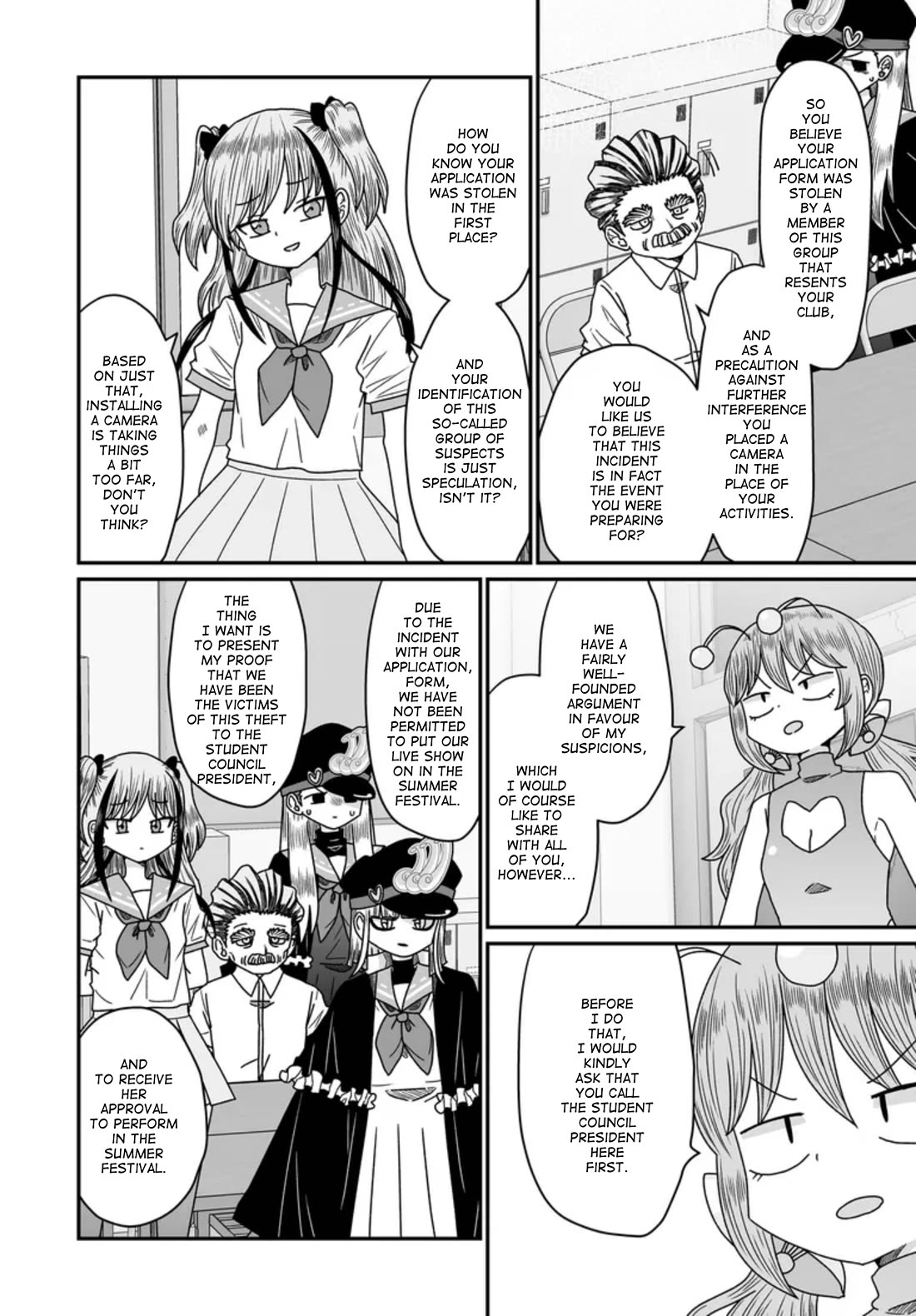 Sorry but I'm not Yuri Chapter 47 page 14 - Chapter 47: Summer Festival (8)