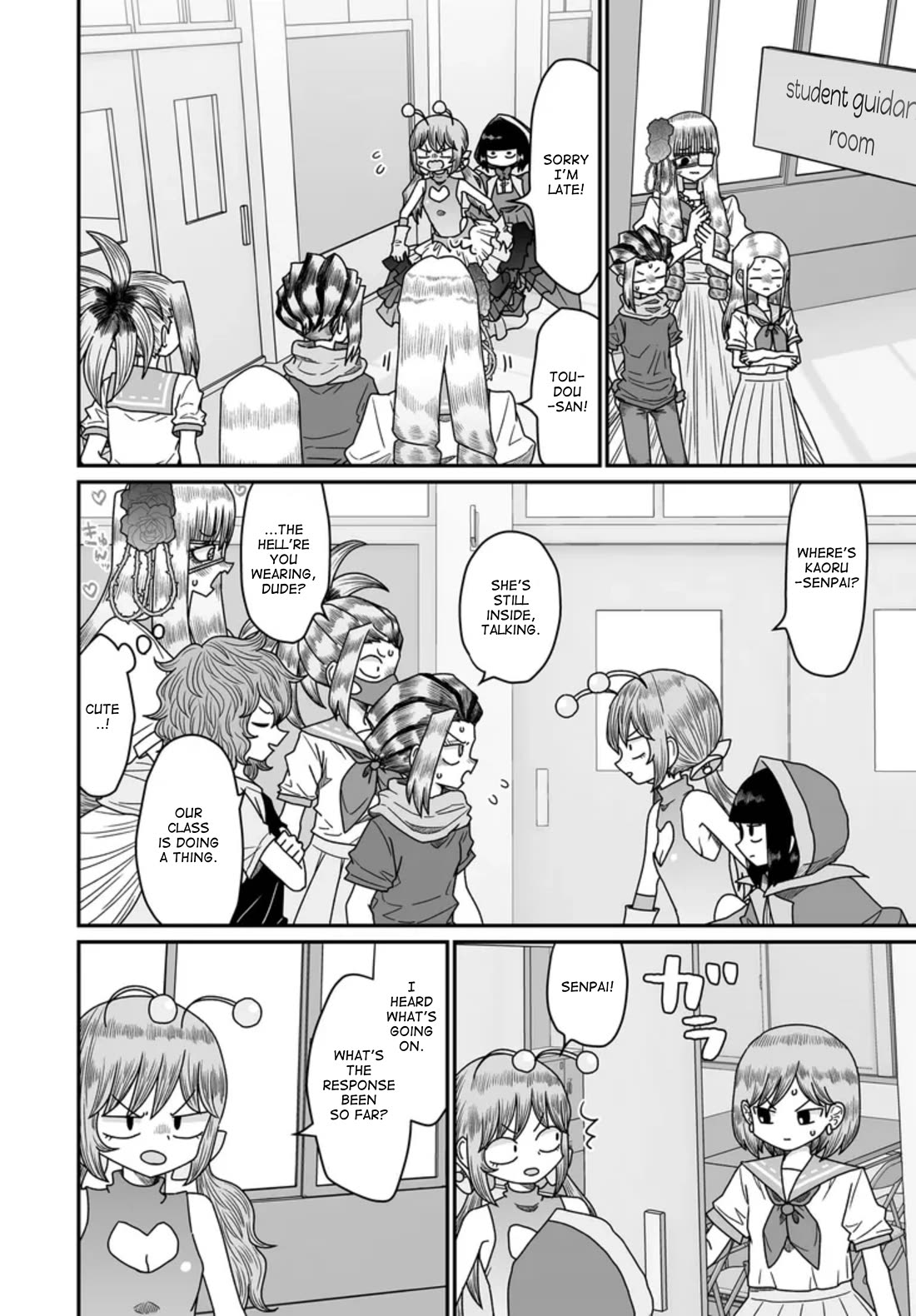 Sorry but I'm not Yuri Chapter 47 page 8 - Chapter 47: Summer Festival (8)