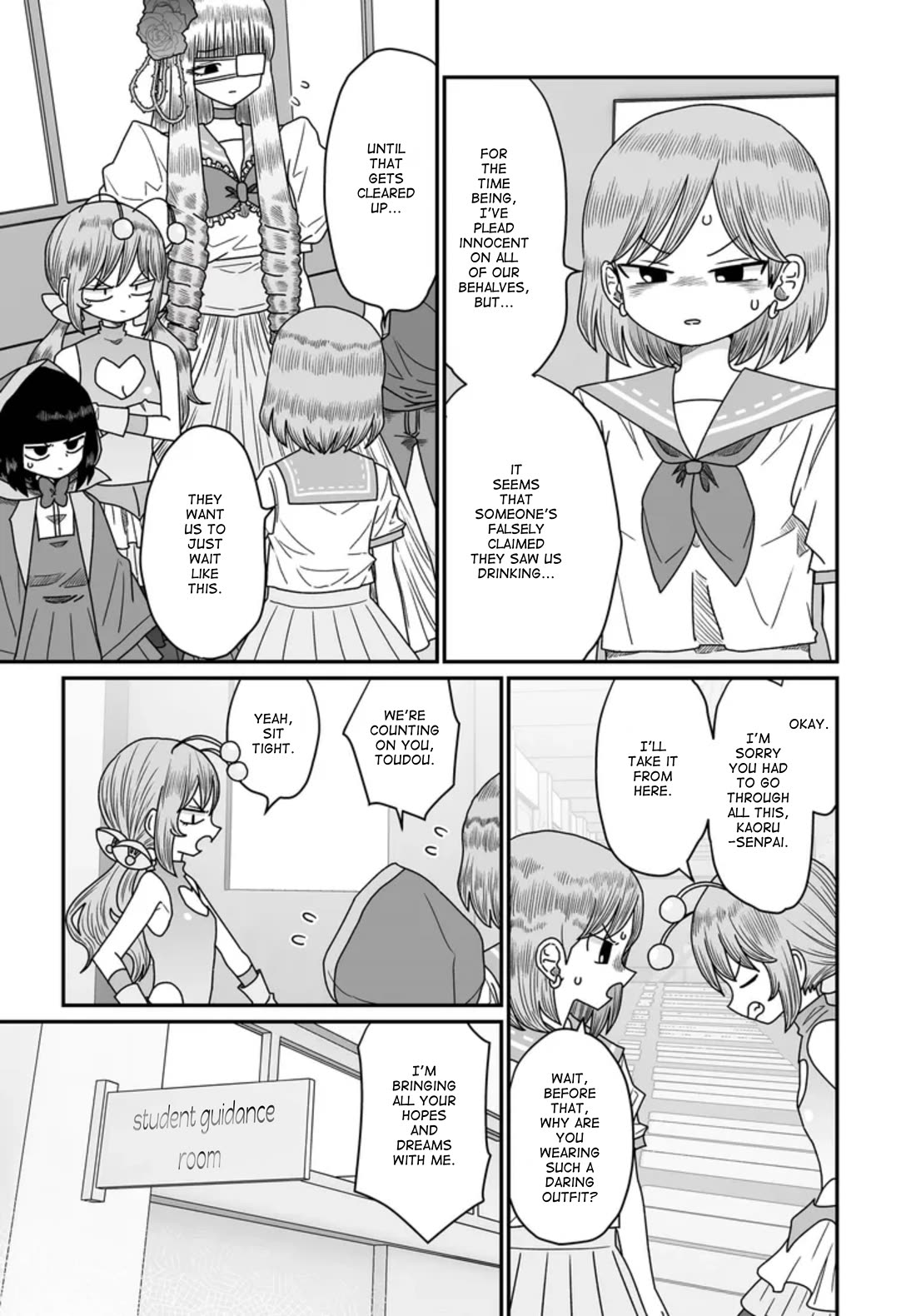Sorry but I'm not Yuri Chapter 47 page 9 - Chapter 47: Summer Festival (8)