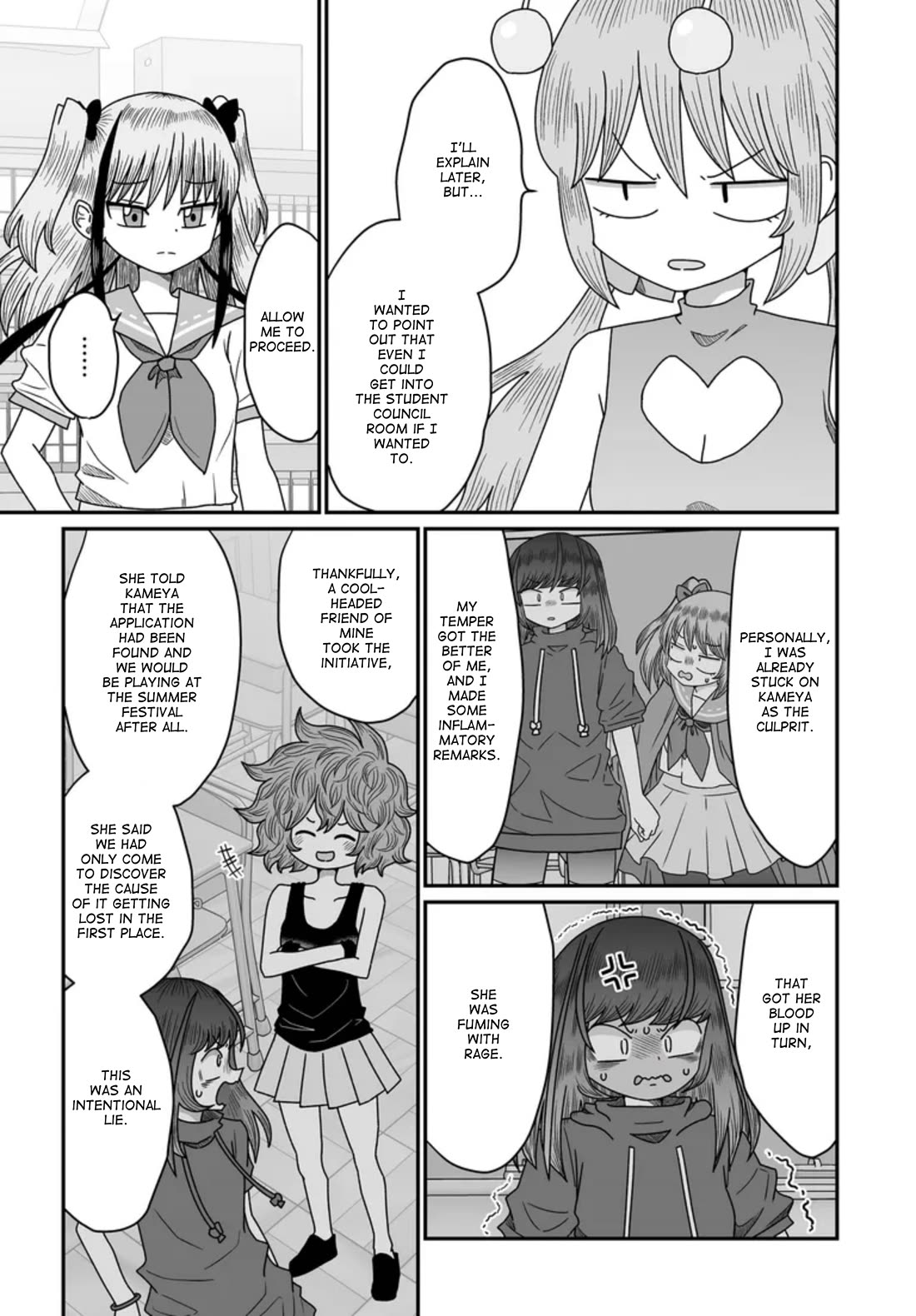 Sorry but I'm not Yuri Chapter 48 page 3 - Chapter 48: Summer Festival (8)