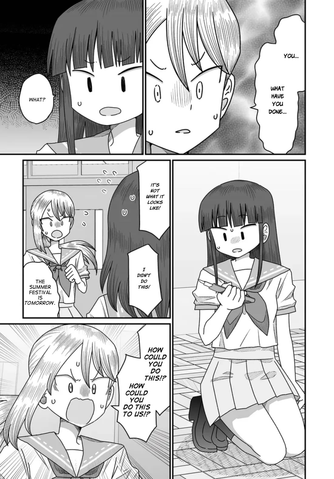 Sorry but I'm not Yuri Chapter 49 page 11 - Chapter 49: Summer Festival (9)