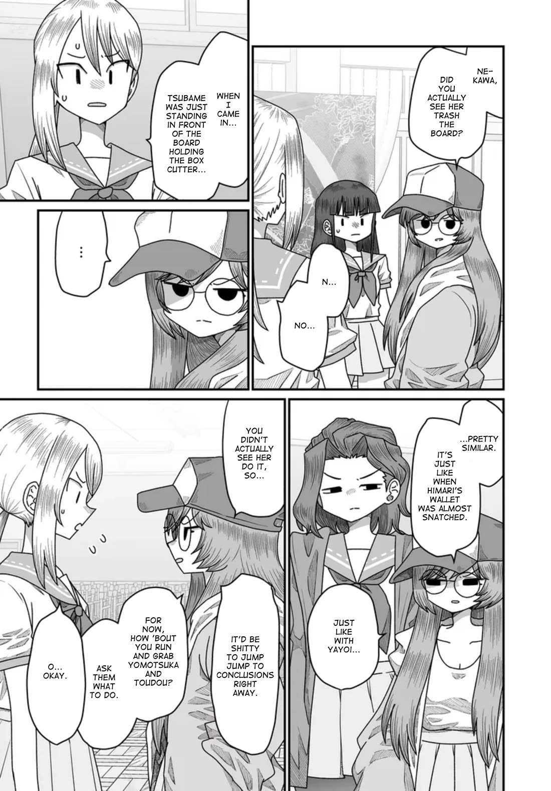 Sorry but I'm not Yuri Chapter 49 page 13 - Chapter 49: Summer Festival (9)