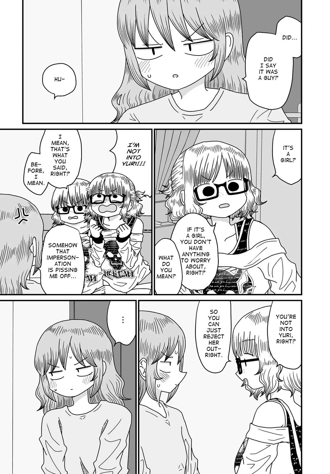 Sorry but I'm not Yuri Chapter 52 page 13 - Chapter 52: Title Fraud (Part One)