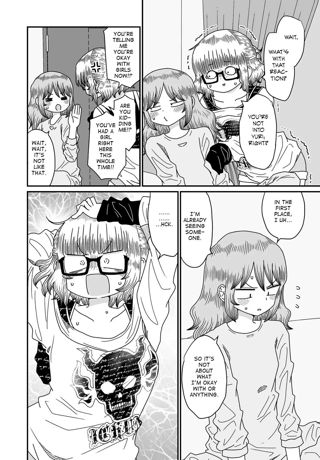 Sorry but I'm not Yuri Chapter 52 page 14 - Chapter 52: Title Fraud (Part One)