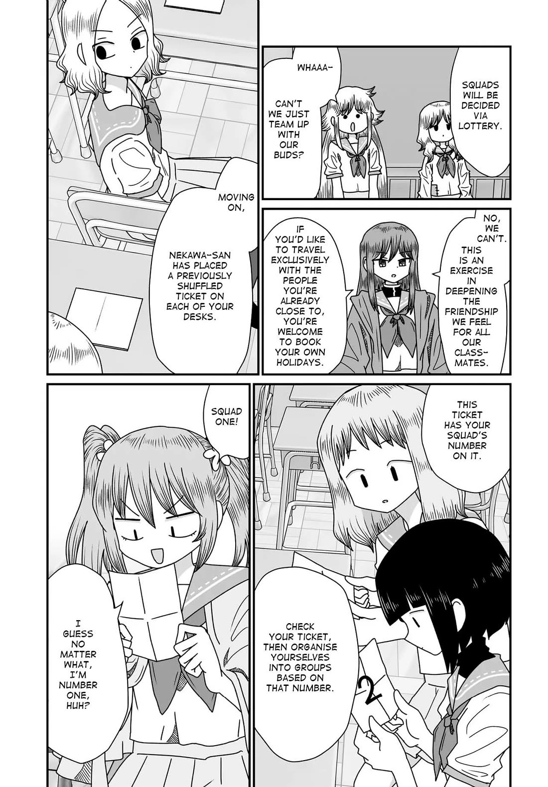 Sorry but I'm not Yuri Chapter 54 page 10 - Chapter 54: Split Into Squads