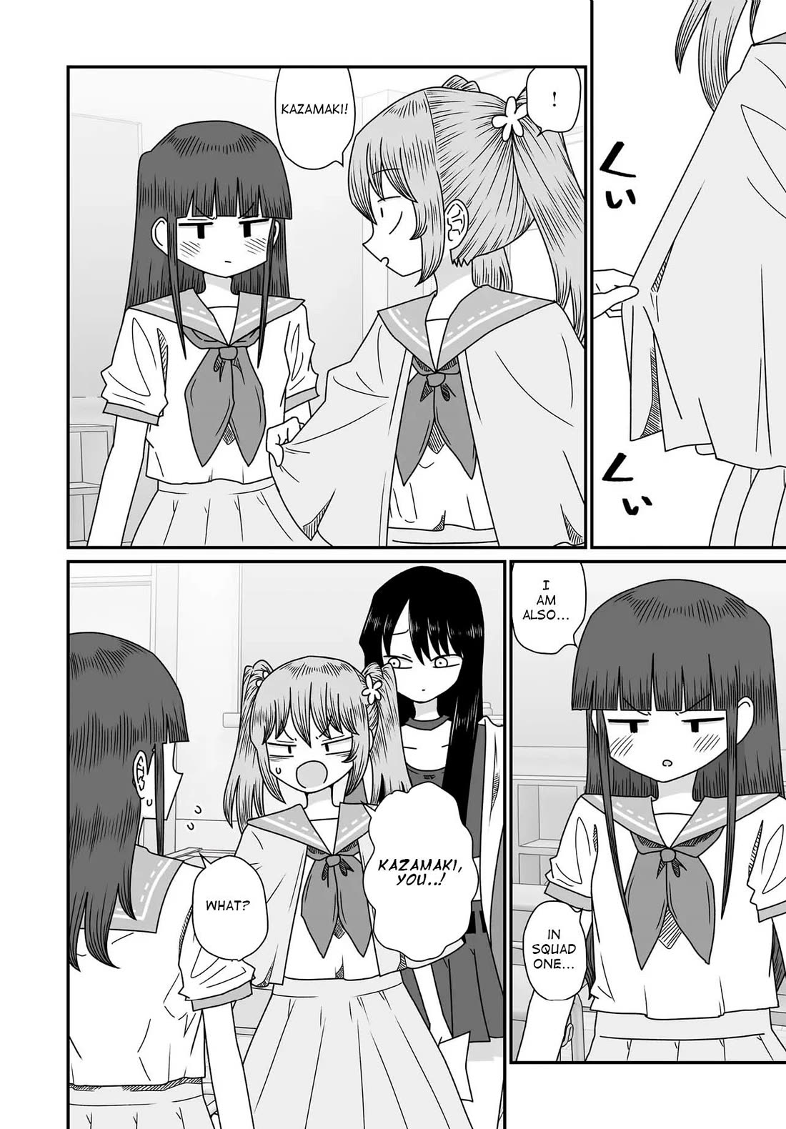 Sorry but I'm not Yuri Chapter 54 page 12 - Chapter 54: Split Into Squads