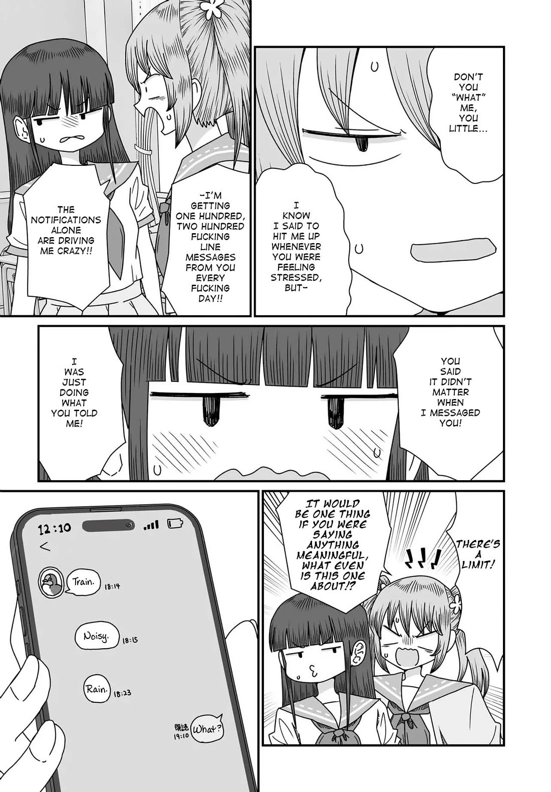 Sorry but I'm not Yuri Chapter 54 page 13 - Chapter 54: Split Into Squads