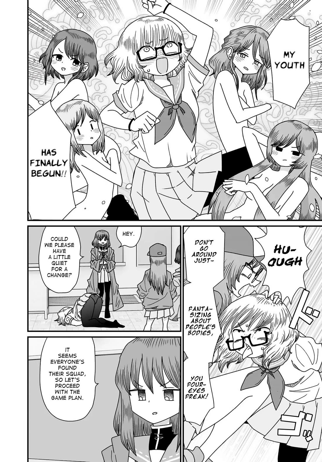 Sorry but I'm not Yuri Chapter 54 page 18 - Chapter 54: Split Into Squads