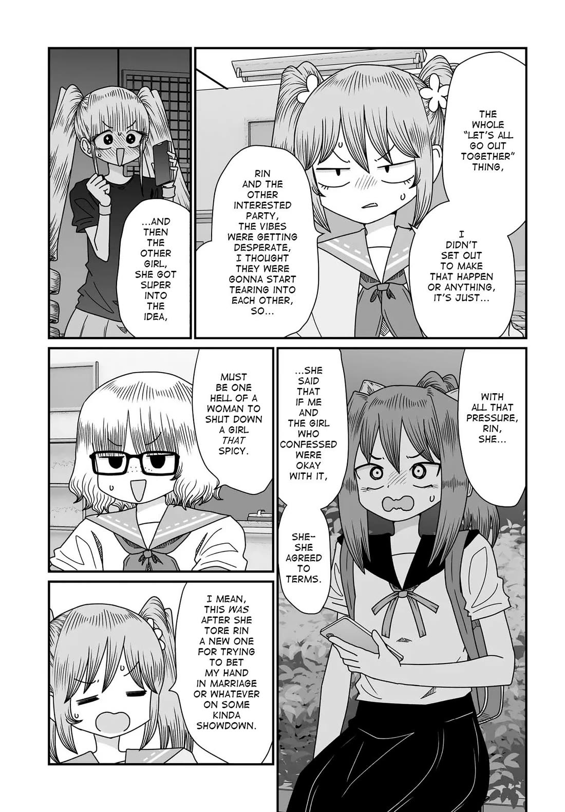Sorry but I'm not Yuri Chapter 54 page 4 - Chapter 54: Split Into Squads