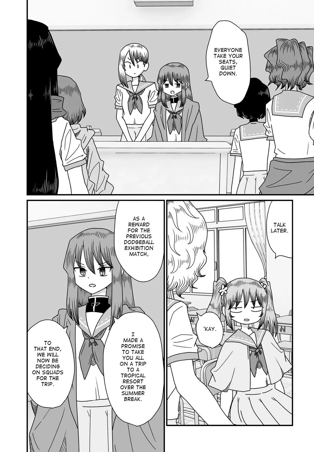 Sorry but I'm not Yuri Chapter 54 page 6 - Chapter 54: Split Into Squads