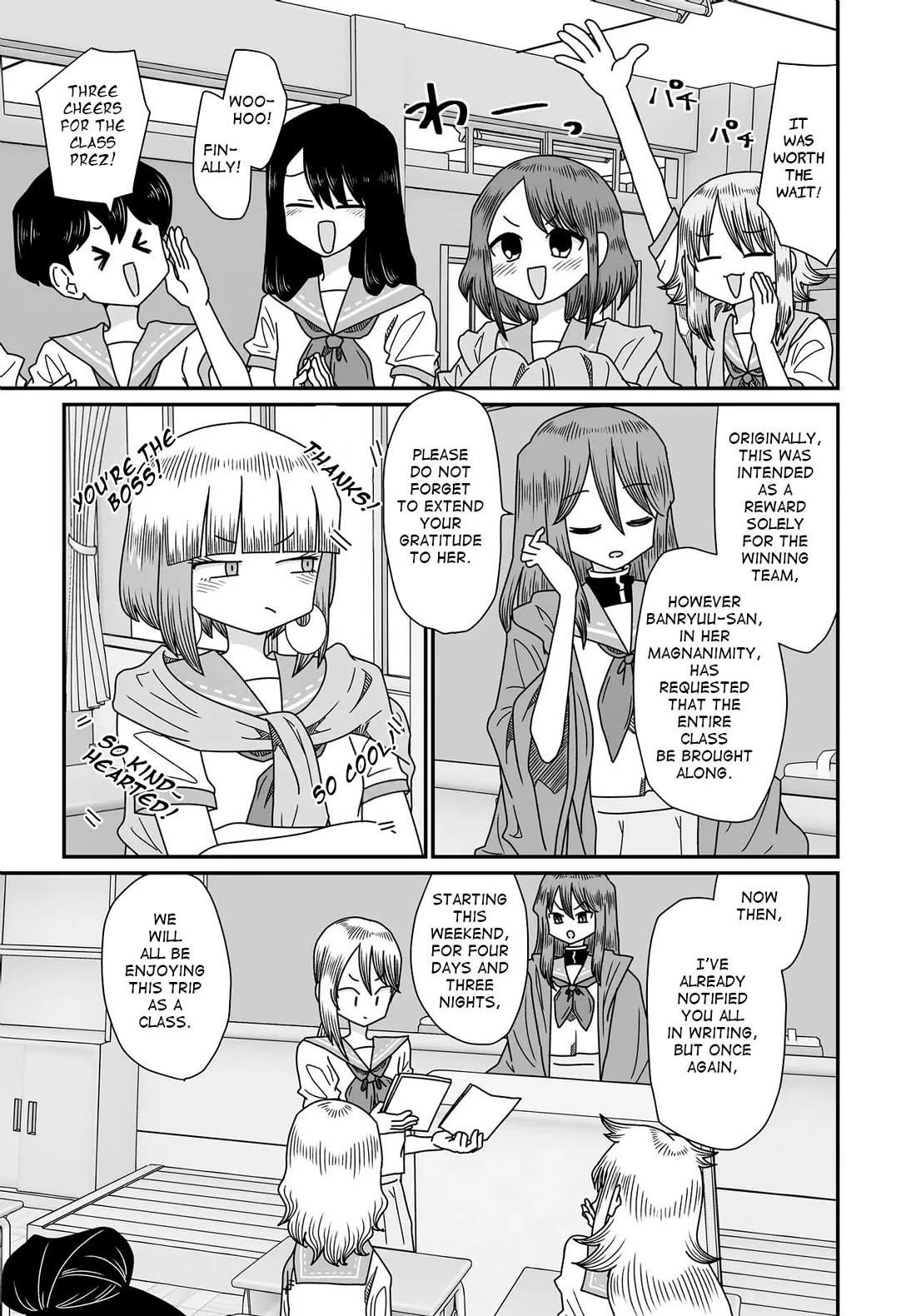 Sorry but I'm not Yuri Chapter 54 page 7 - Chapter 54: Split Into Squads
