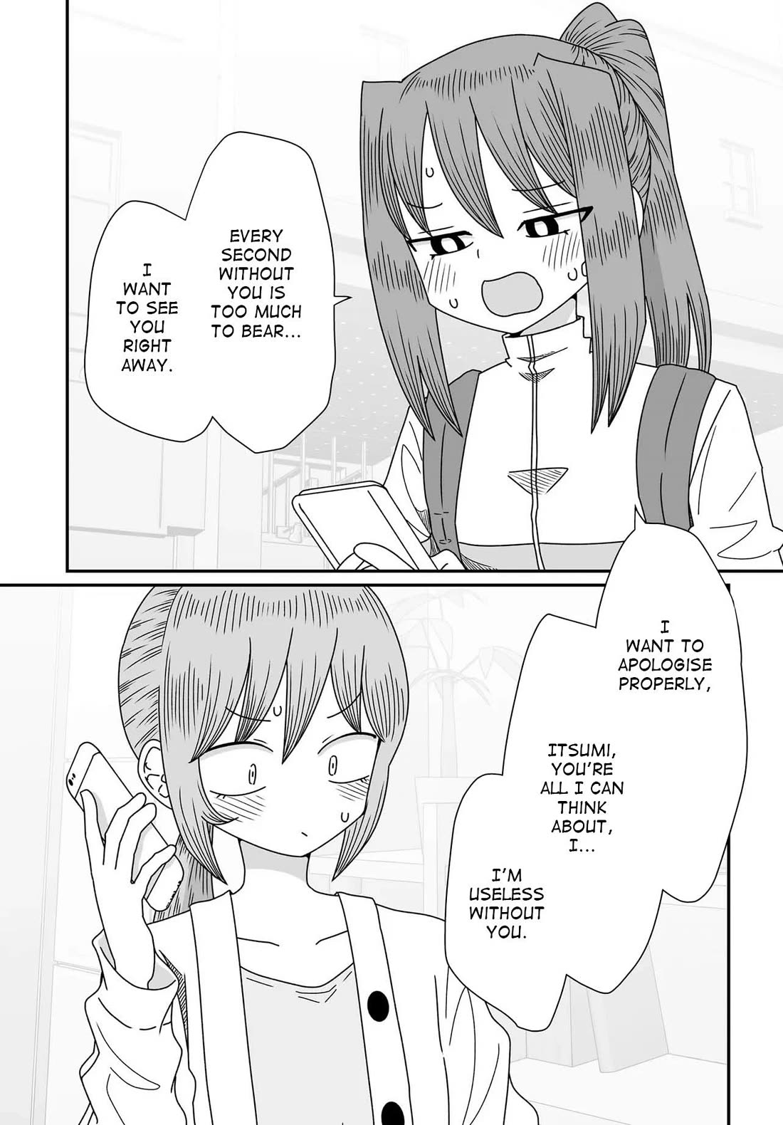 Sorry but I'm not Yuri Chapter 55 page 22 - Chapter 55: Hanei Rin (4)