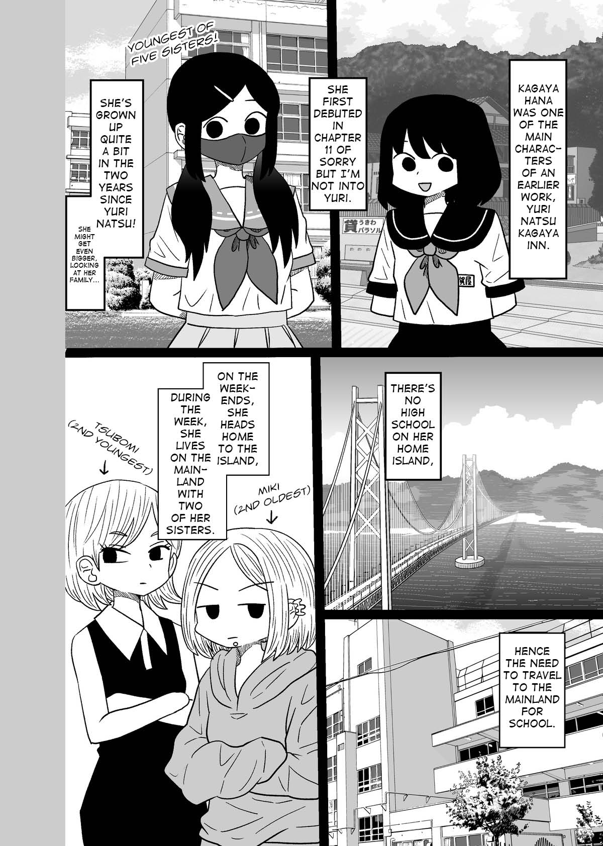 Sorry but I'm not Yuri Chapter 56.05 page 2 - Chapter 56.05: Kagaya Hana - Yuri Natsu Afterstory