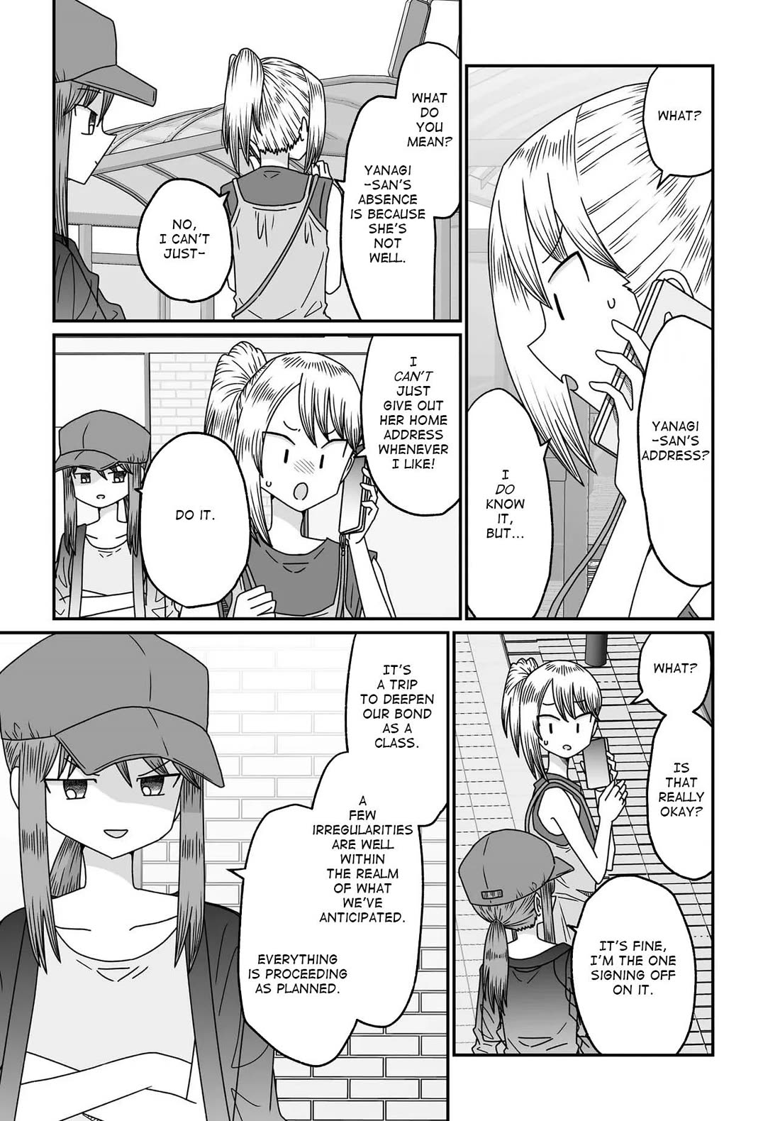 Sorry but I'm not Yuri Chapter 56 page 21 - Chapter 56: Class Trip Arc (1)