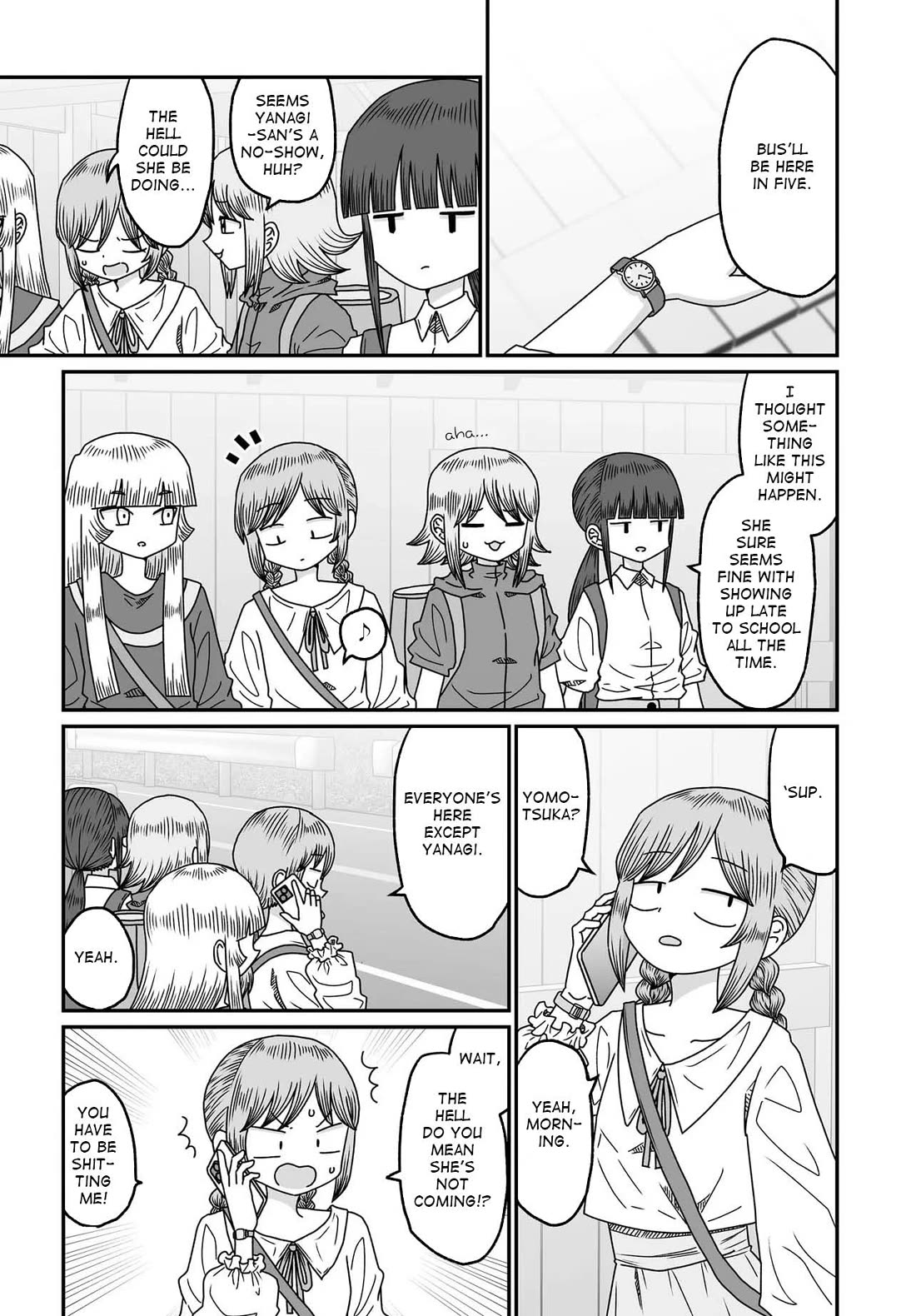 Sorry but I'm not Yuri Chapter 56 page 9 - Chapter 56: Class Trip Arc (1)