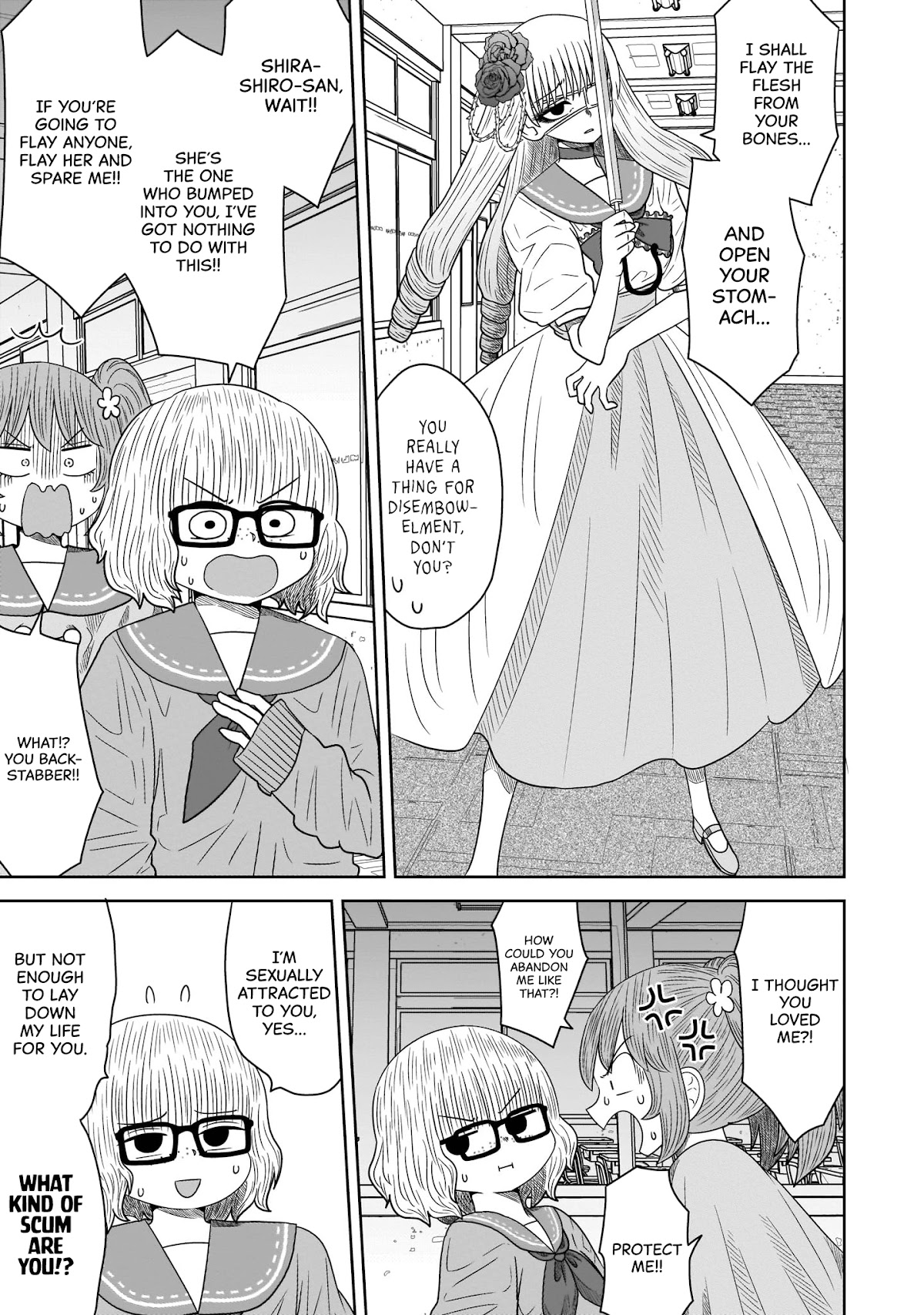 Sorry but I'm not Yuri Chapter 8 page 13 - Chapter 8: Shirashiro Kurohime