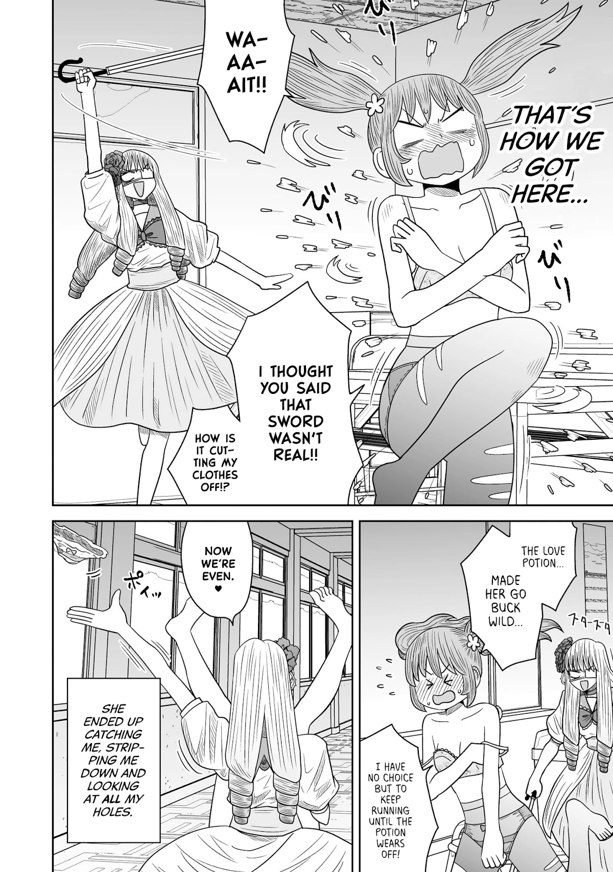 Sorry but I'm not Yuri Chapter 8 page 28 - Chapter 8: Shirashiro Kurohime