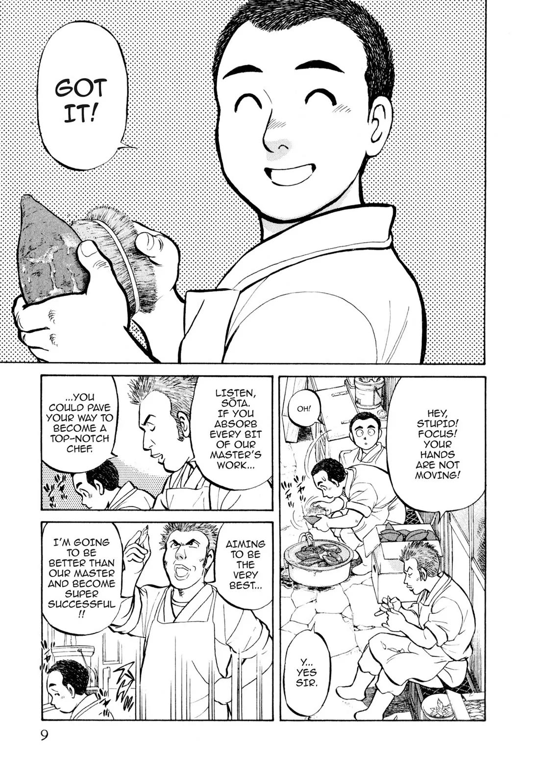 Sota's Knife Chapter 1 page 7 - Chapter 1