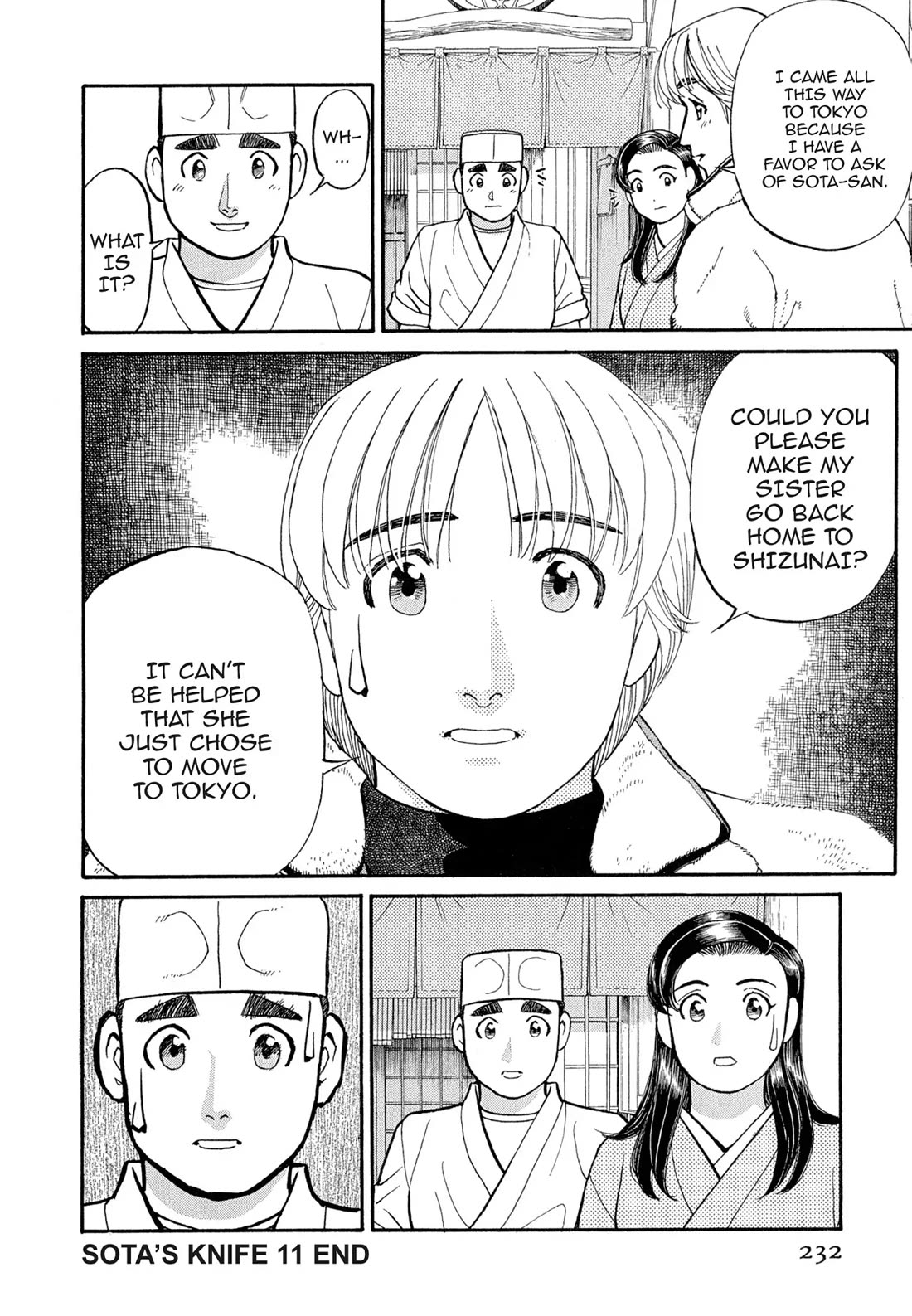 Sota's Knife Chapter 111 page 21 - Chapter 111