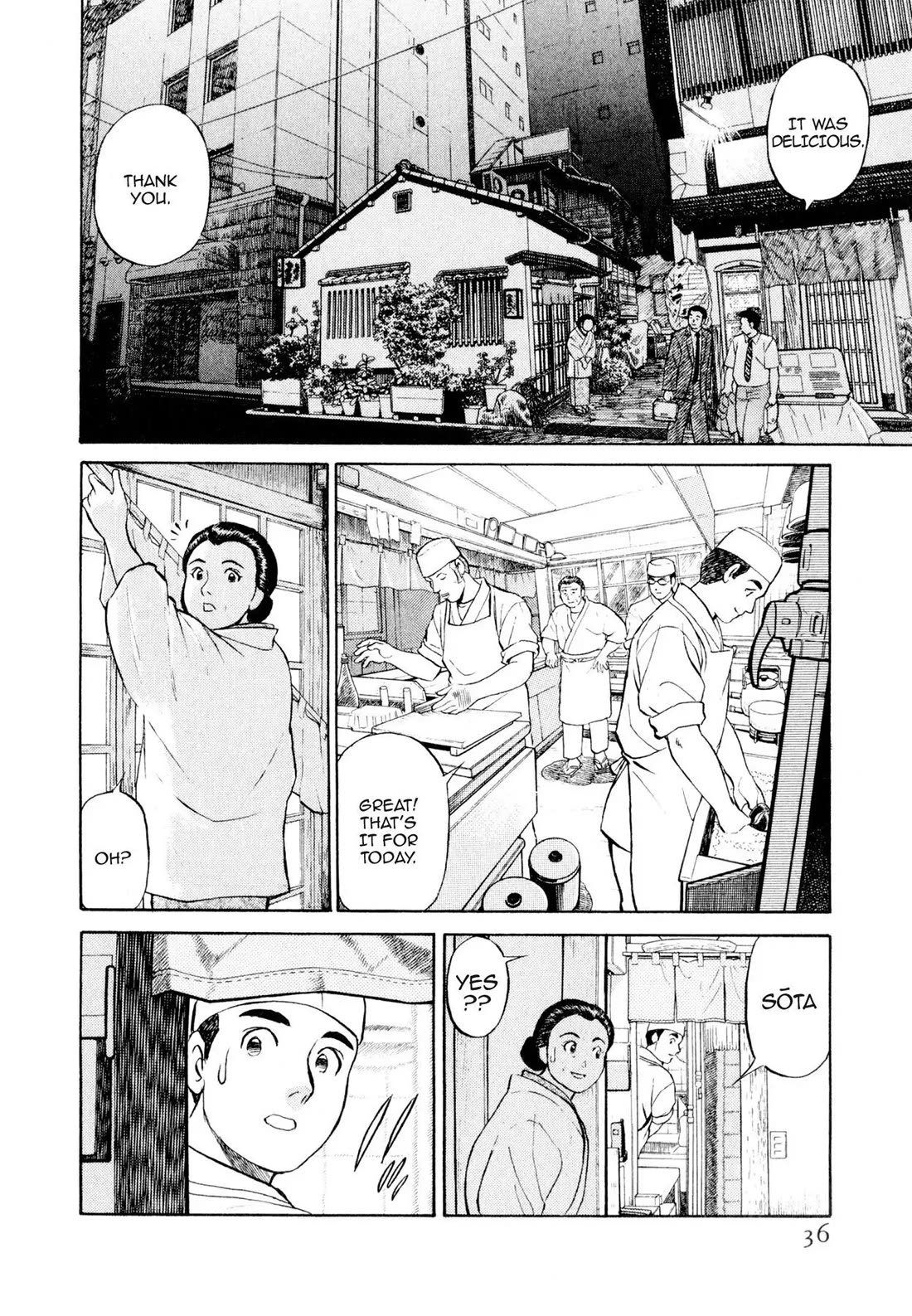 Sota's Knife Chapter 2 page 5 - Chapter 2