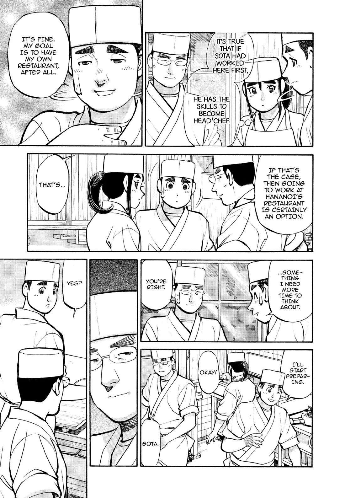 Sota's Knife Chapter 221 page 11 - Chapter 221