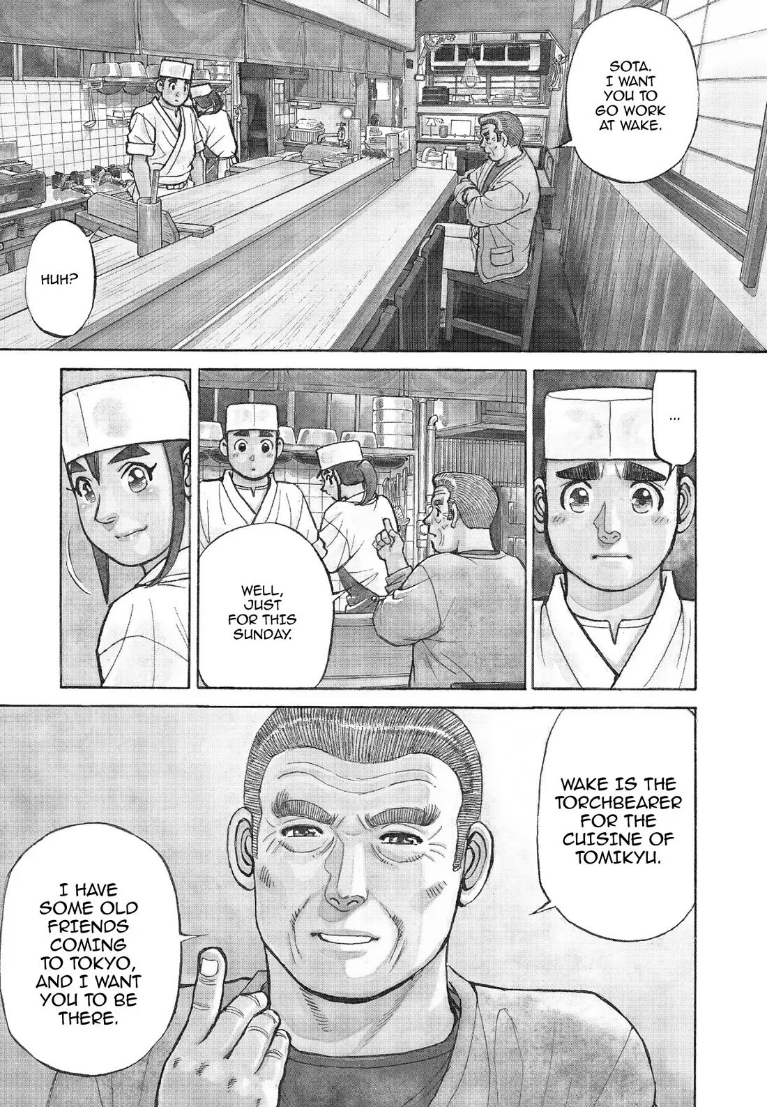 Sota's Knife Chapter 345 page 1 - Chapter 345