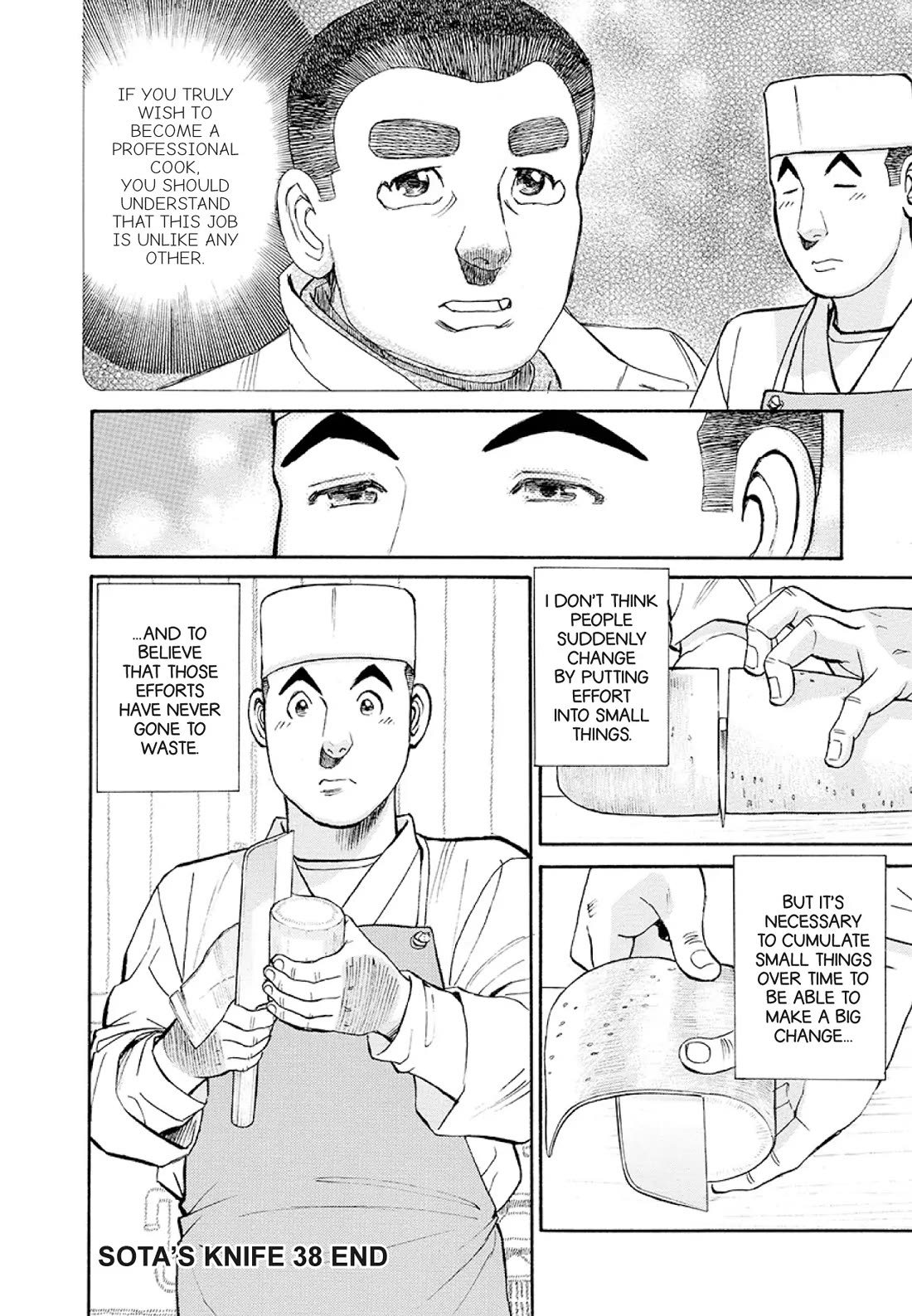 Sota's Knife Chapter 380 page 22 - Chapter 380