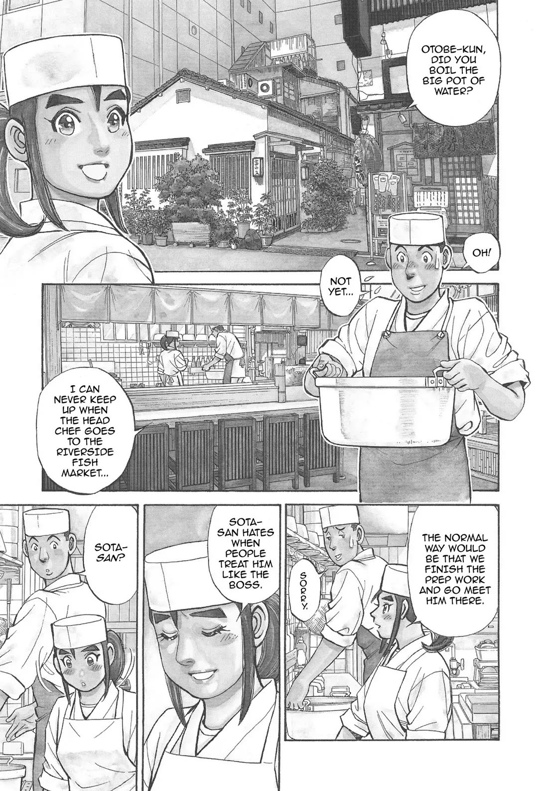 Sota's Knife Chapter 397 page 1 - Chapter 397