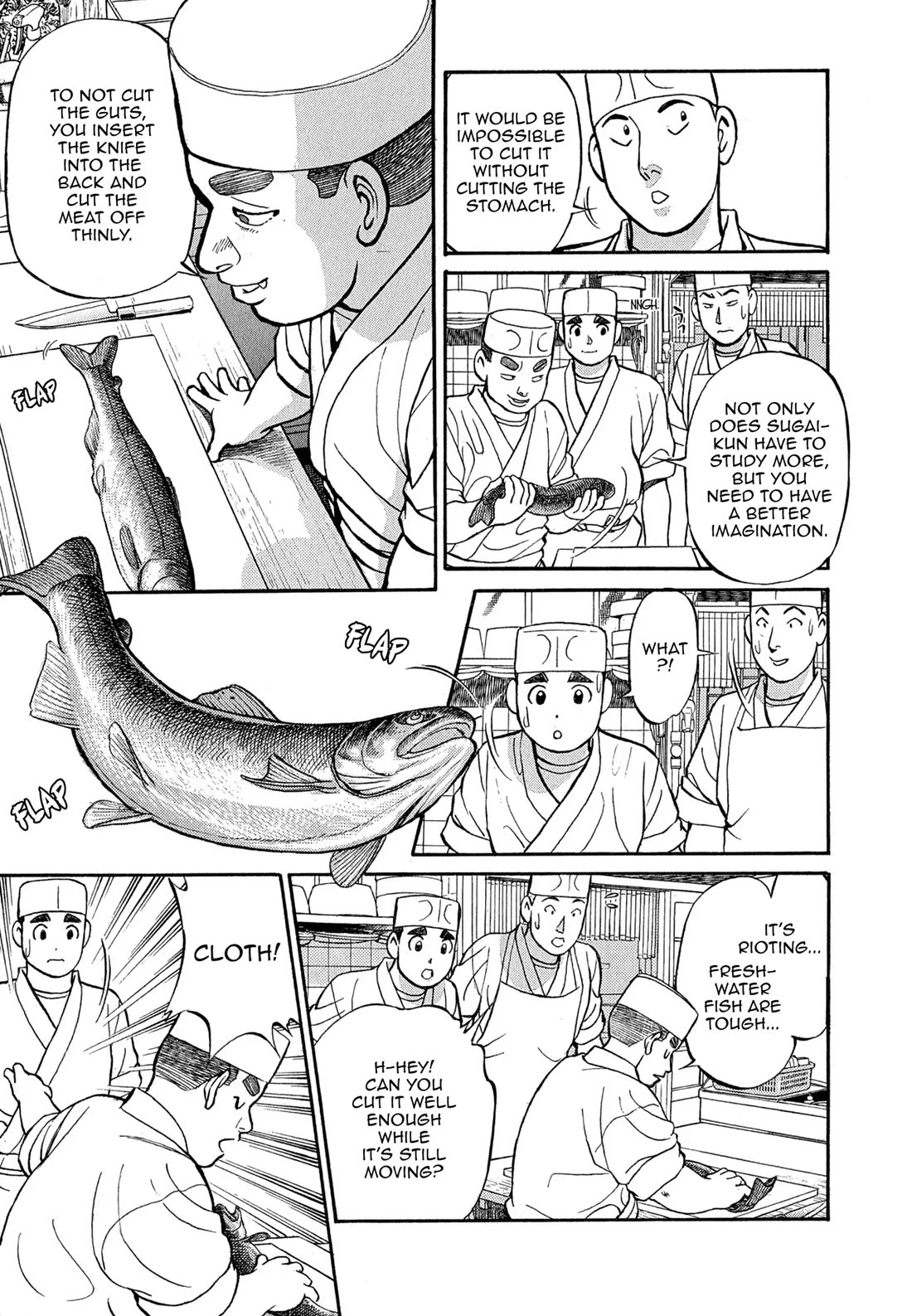 Sota's Knife Chapter 91 page 15 - Chapter 91