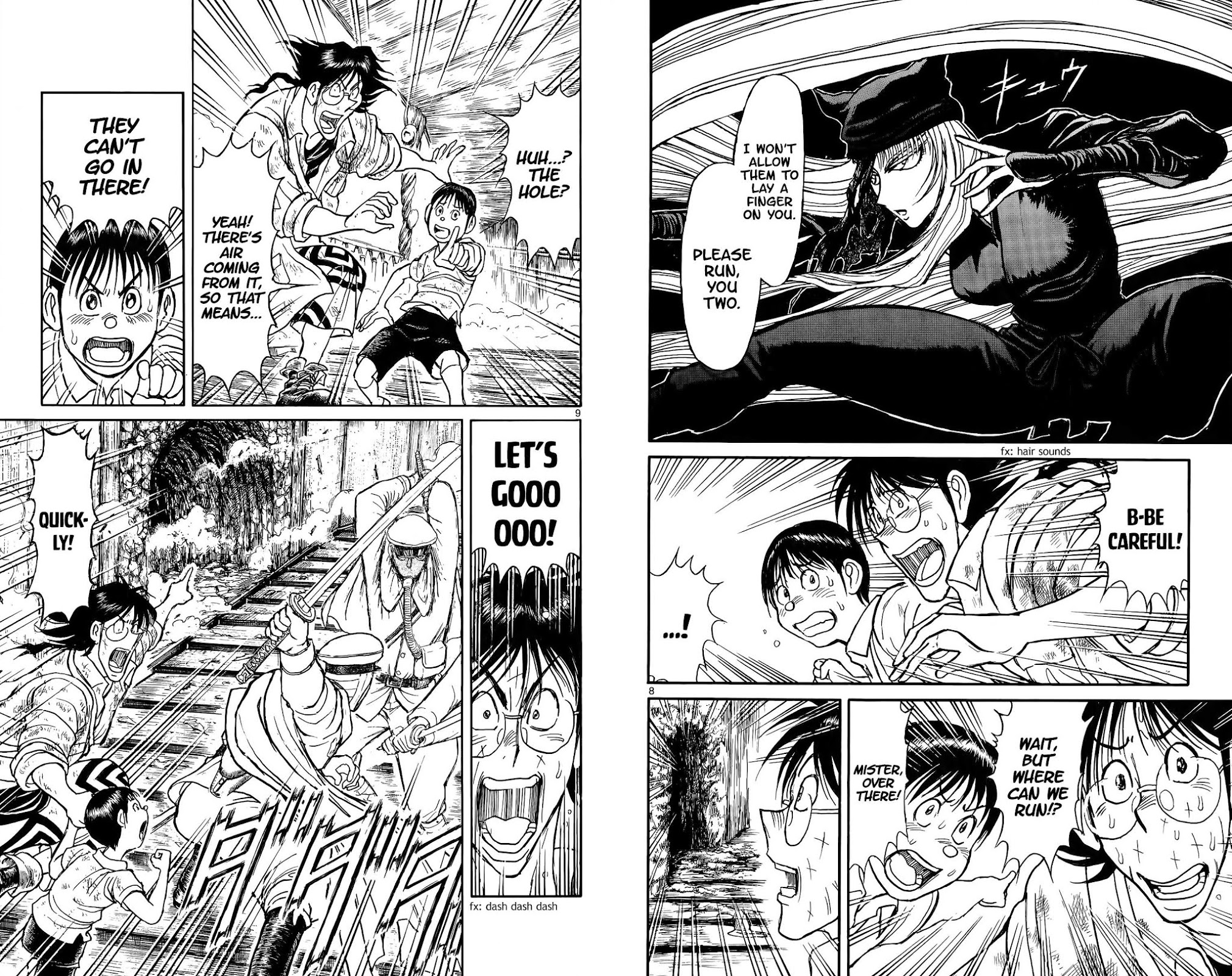 Souboutei Kowasu Beshi Chapter 117 page 7 - Chapter 117: Kaerikuro's Hair