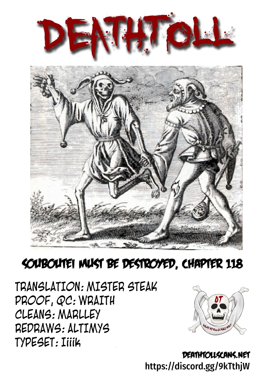 Souboutei Kowasu Beshi Chapter 118 page 13 - Chapter 118: Our Wills Become One