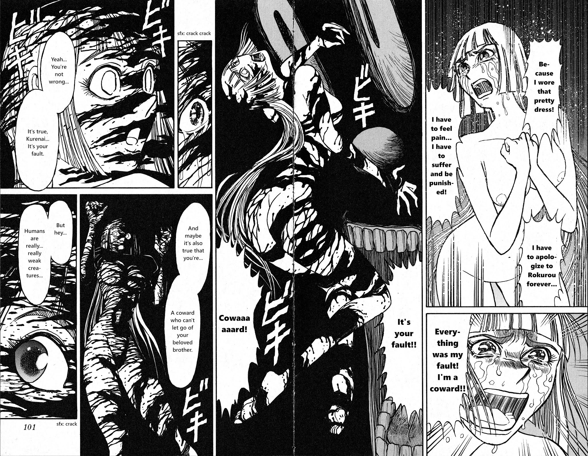 Souboutei Kowasu Beshi Chapter 24 page 5 - Chapter 24: Kurenai's Battle with the Past