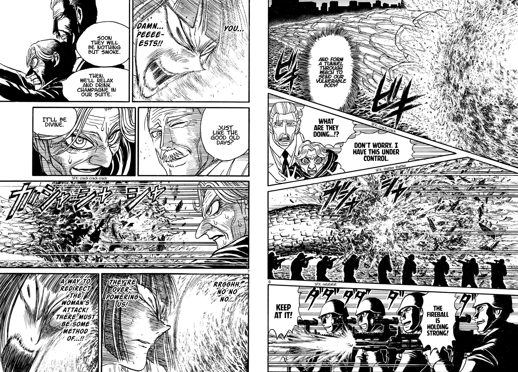 Souboutei Kowasu Beshi Chapter 240 page 4 - Chapter 240: The Flaming River