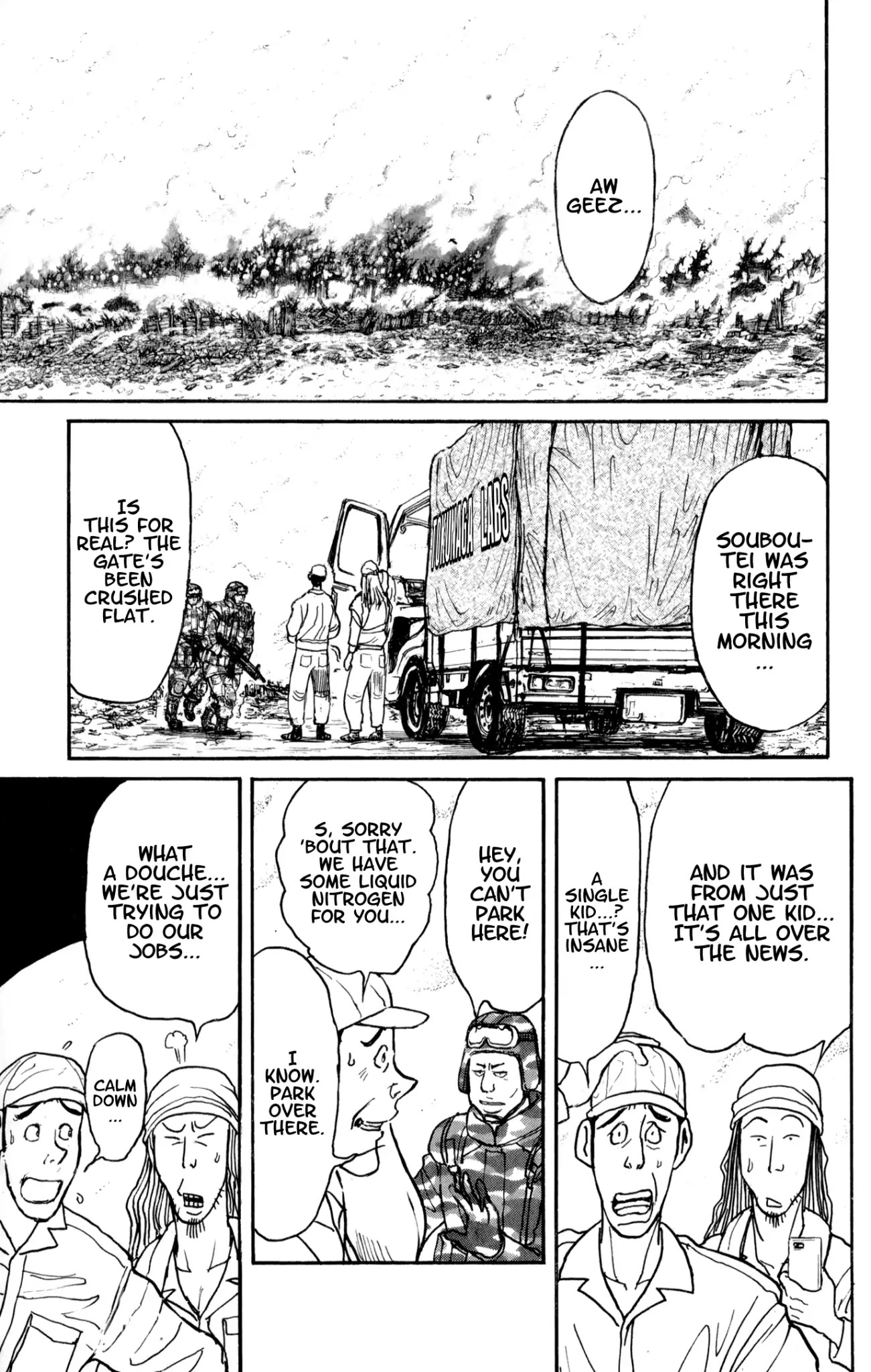 Souboutei Kowasu Beshi Chapter 57 page 3 - Chapter 57: Rokurou's Wish