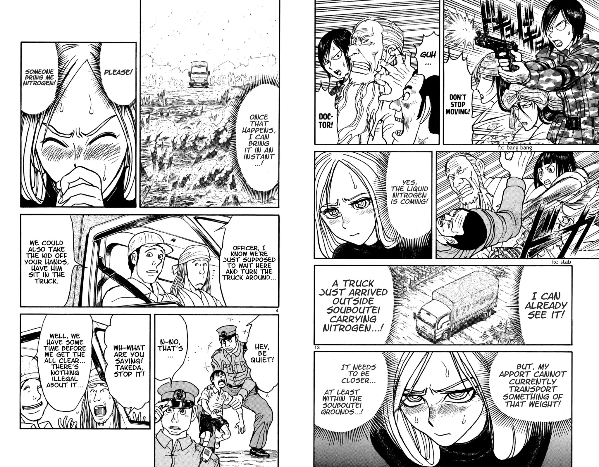 Souboutei Kowasu Beshi Chapter 57 page 8 - Chapter 57: Rokurou's Wish
