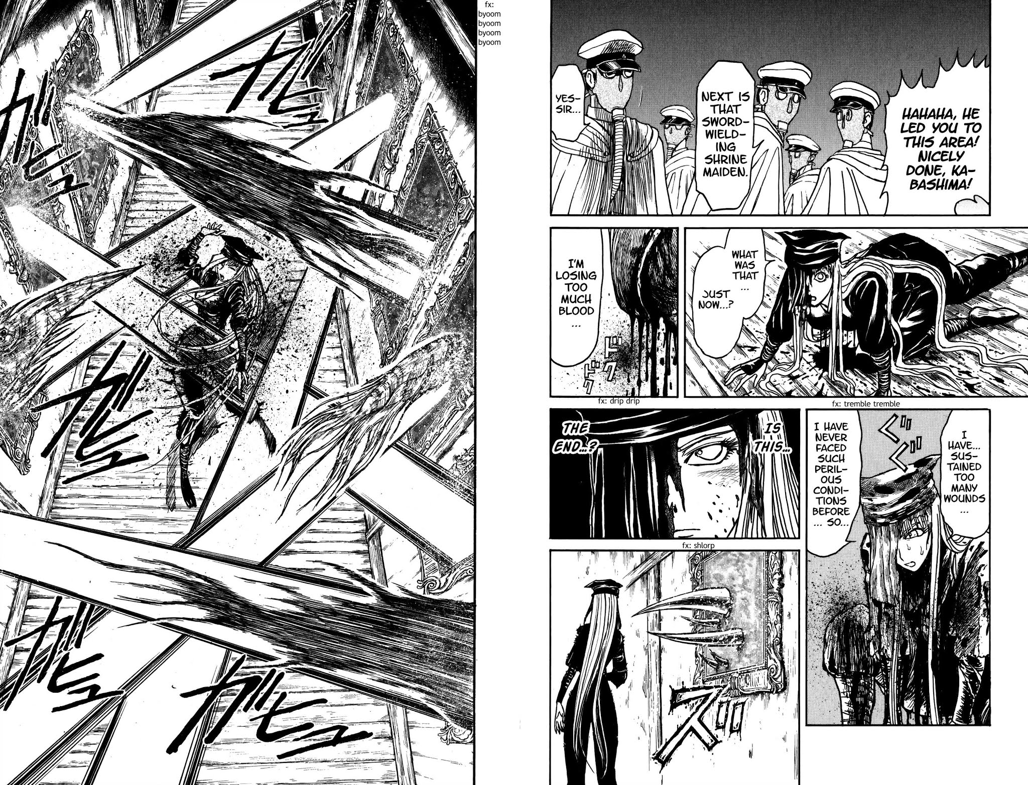 Souboutei Kowasu Beshi Chapter 81 page 9 - Chapter 81: Kaerikuro's Tough Battle