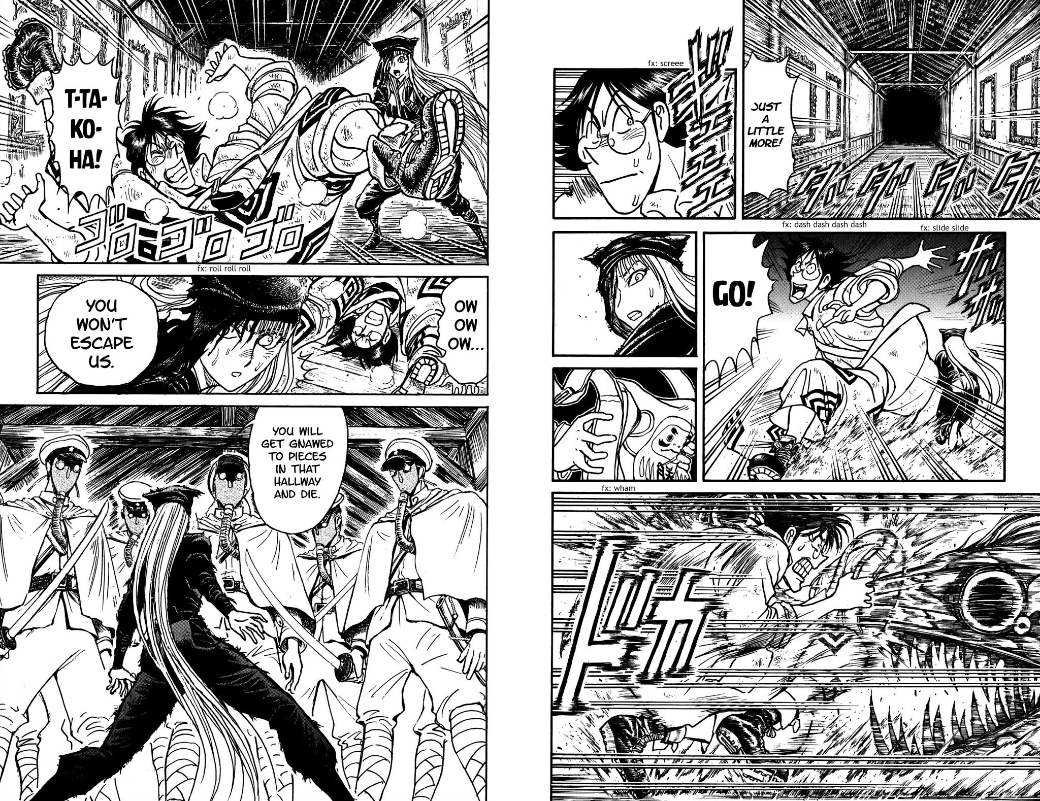Souboutei Kowasu Beshi Chapter 82 page 5 - Chapter 82: Takoha Gets Stabbed