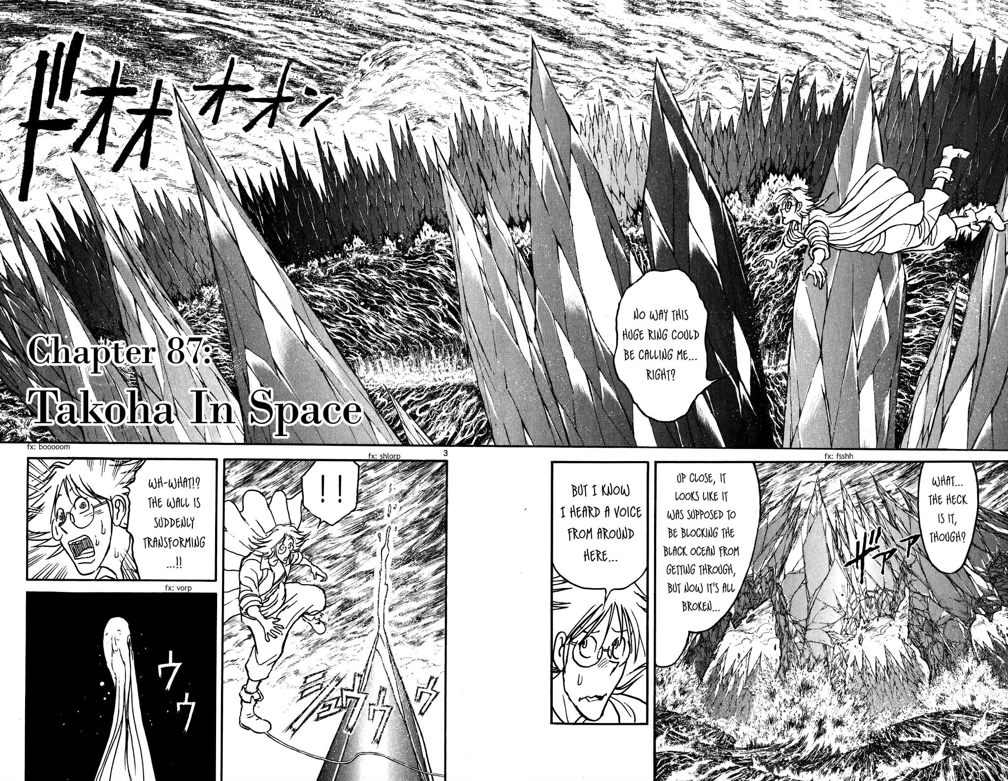 Souboutei Kowasu Beshi Chapter 87 page 4 - Chapter 87: Takoha in Space