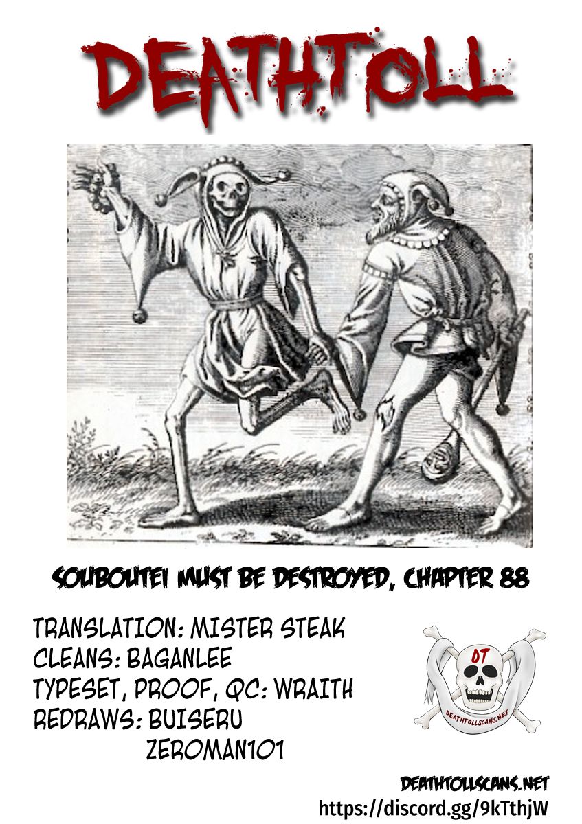 Souboutei Kowasu Beshi Chapter 88 page 12 - Chapter 88: What Takoha Saw
