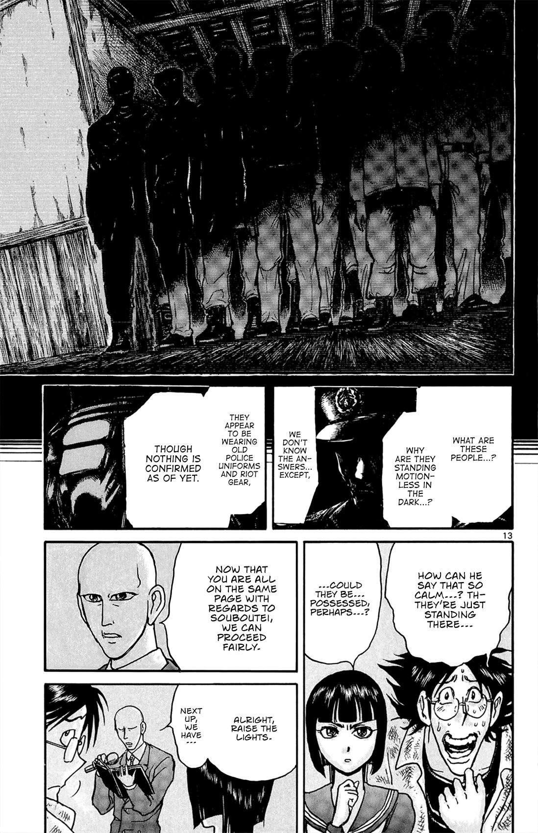 Souboutei Kowasu Beshi Chapter 9 page 14 - Chapter 9: Debriefing
