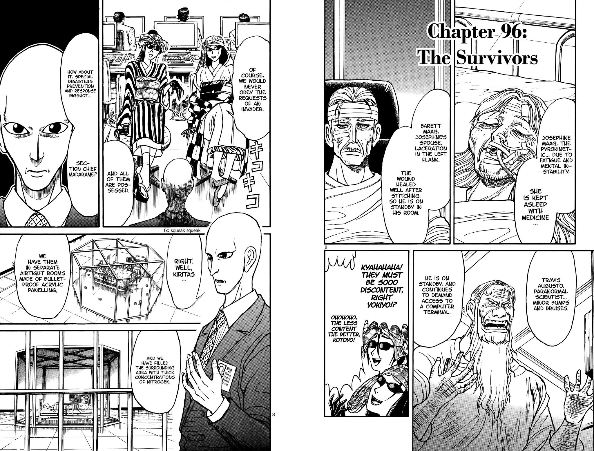 Souboutei Kowasu Beshi Chapter 96 page 3 - Chapter 96: The Survivors