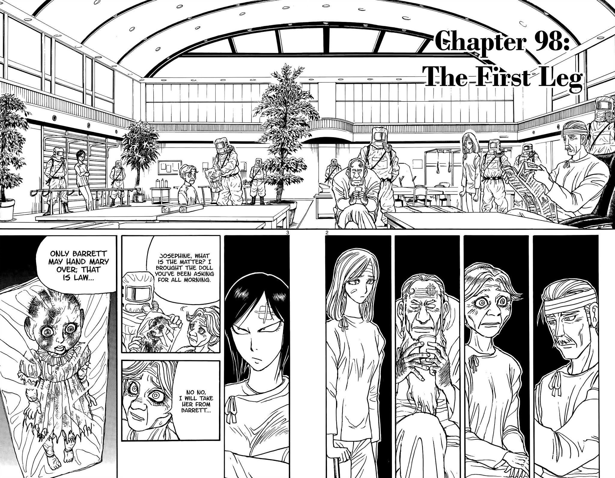 Souboutei Kowasu Beshi Chapter 98 page 3 - Chapter 98: The First Leg