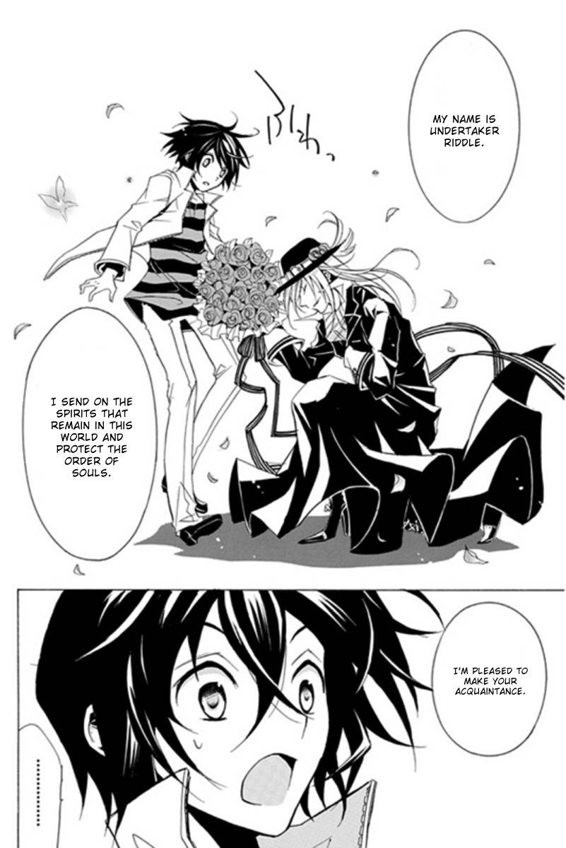 Sougiya Riddle Chapter 1 page 9 - Chapter 1: The Undertaker Laughs