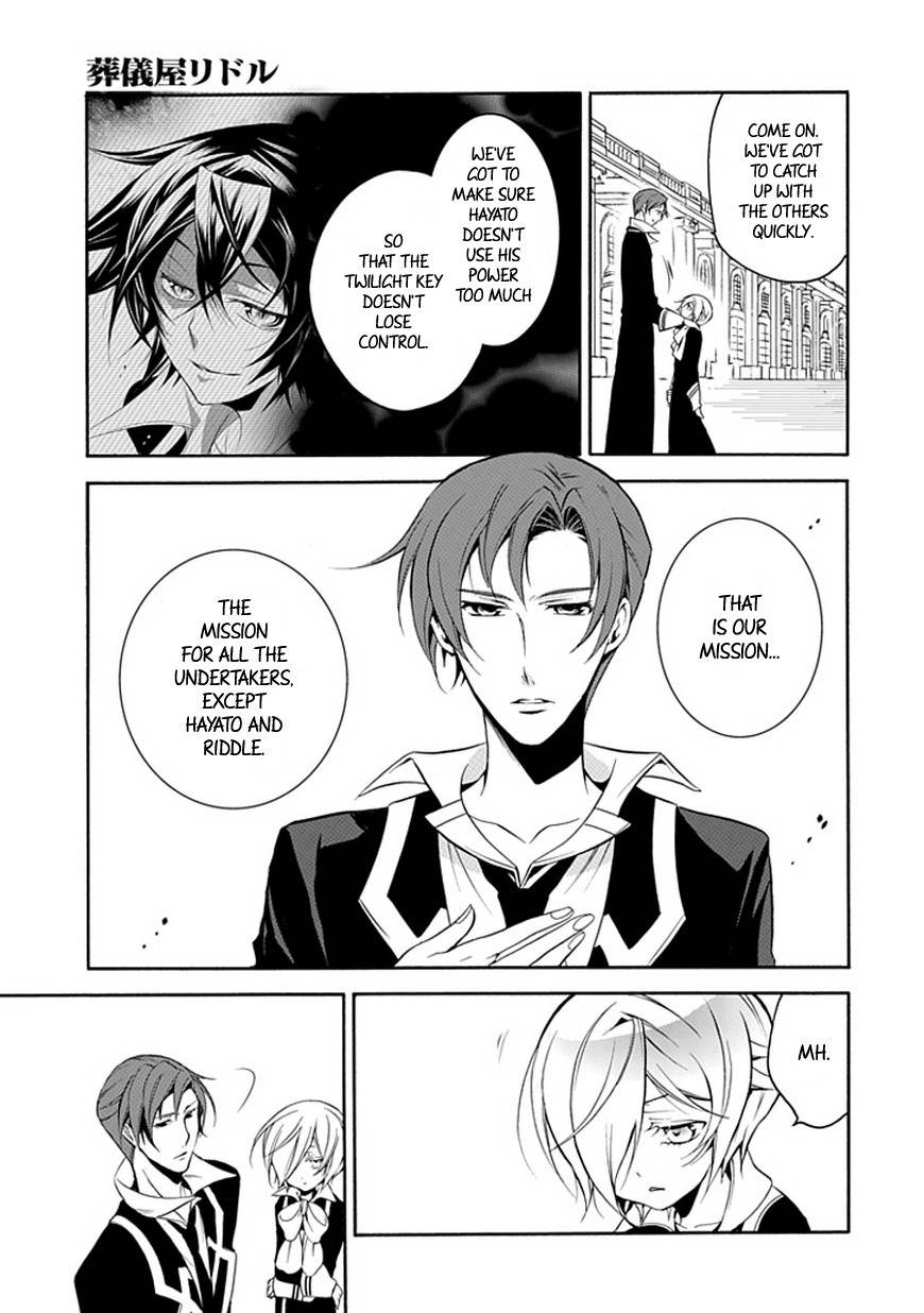 Sougiya Riddle Chapter 38 page 39 - Chapter 38: The Undertaker Admonishes