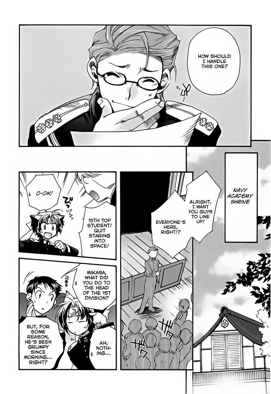 Soukai Kessen Chapter 3 page 14 - Chapter 3: The New Navy Academy's Shrine