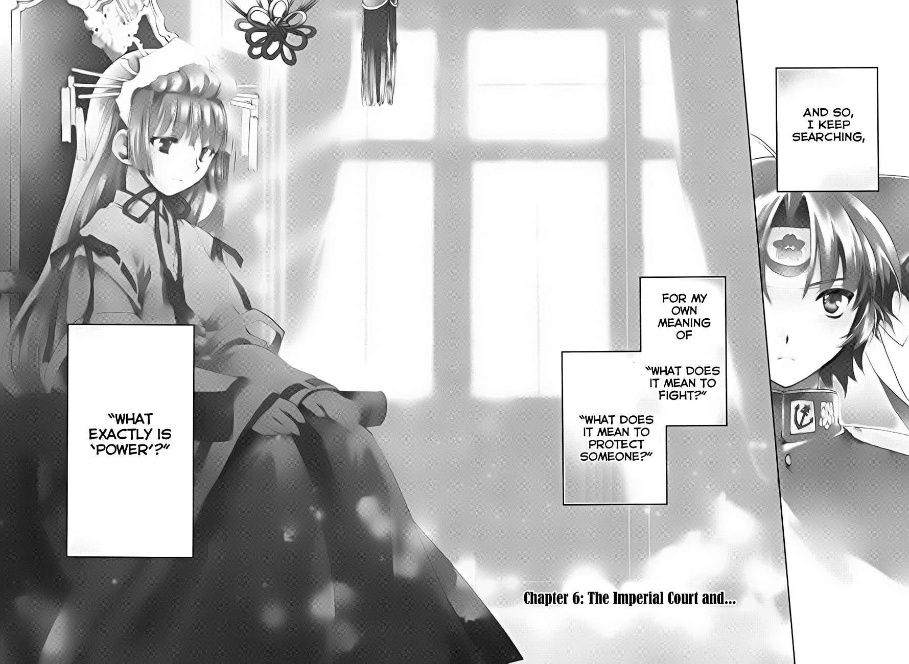 Soukai Kessen Chapter 6 page 6 - Chapter 6: The Imperial Court and...