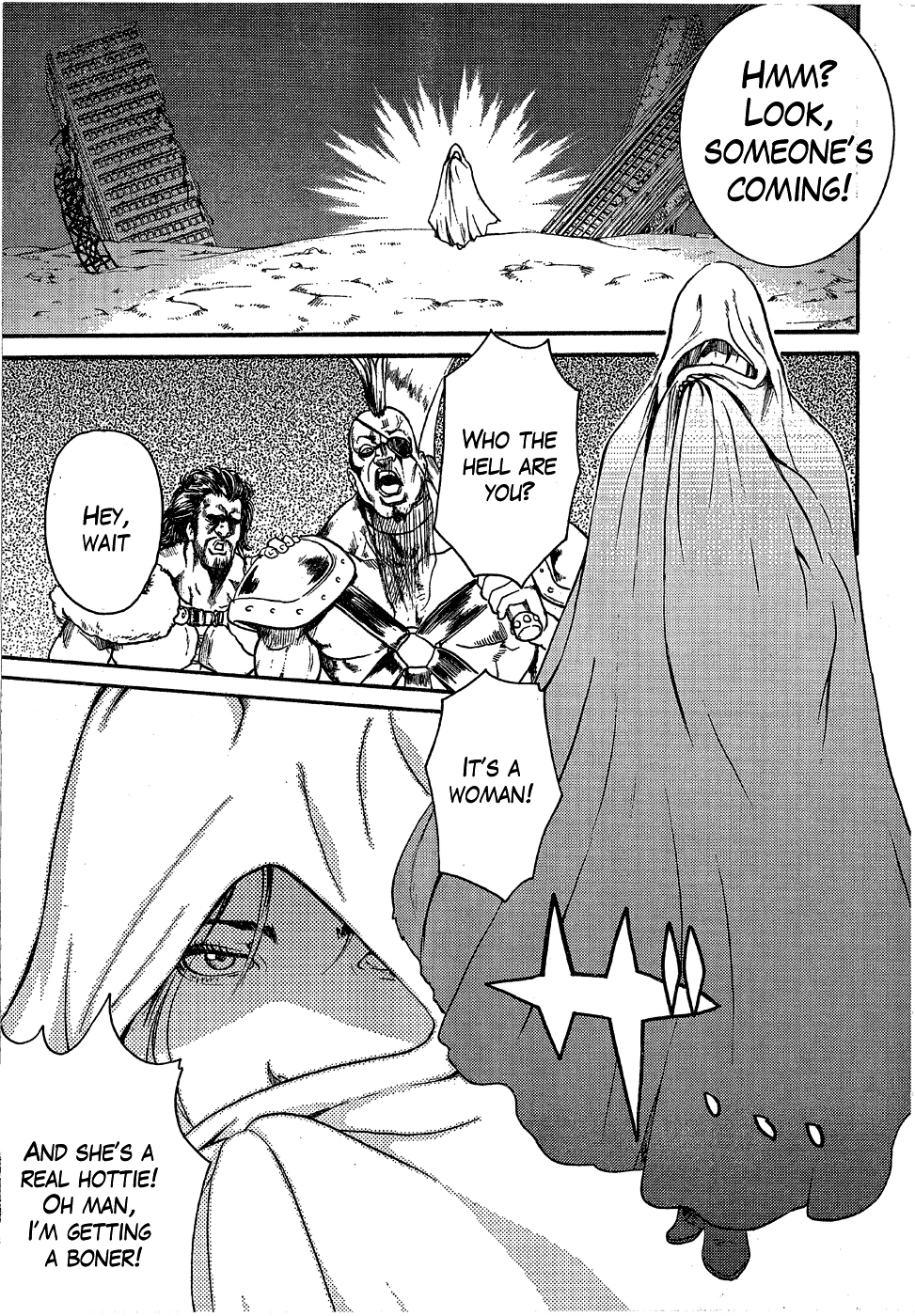 Soukoku no Garou - Hokuto no Ken Rei Gaiden Chapter 0.1 page 14 - Chapter 0.1: Special: The Graceful Avenger, Part 1