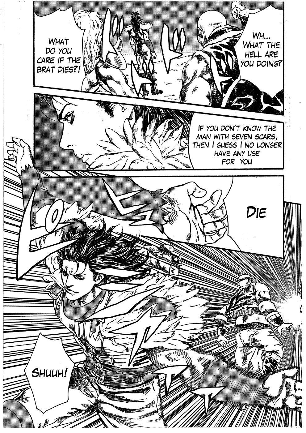 Soukoku no Garou - Hokuto no Ken Rei Gaiden Chapter 0.1 page 24 - Chapter 0.1: Special: The Graceful Avenger, Part 1