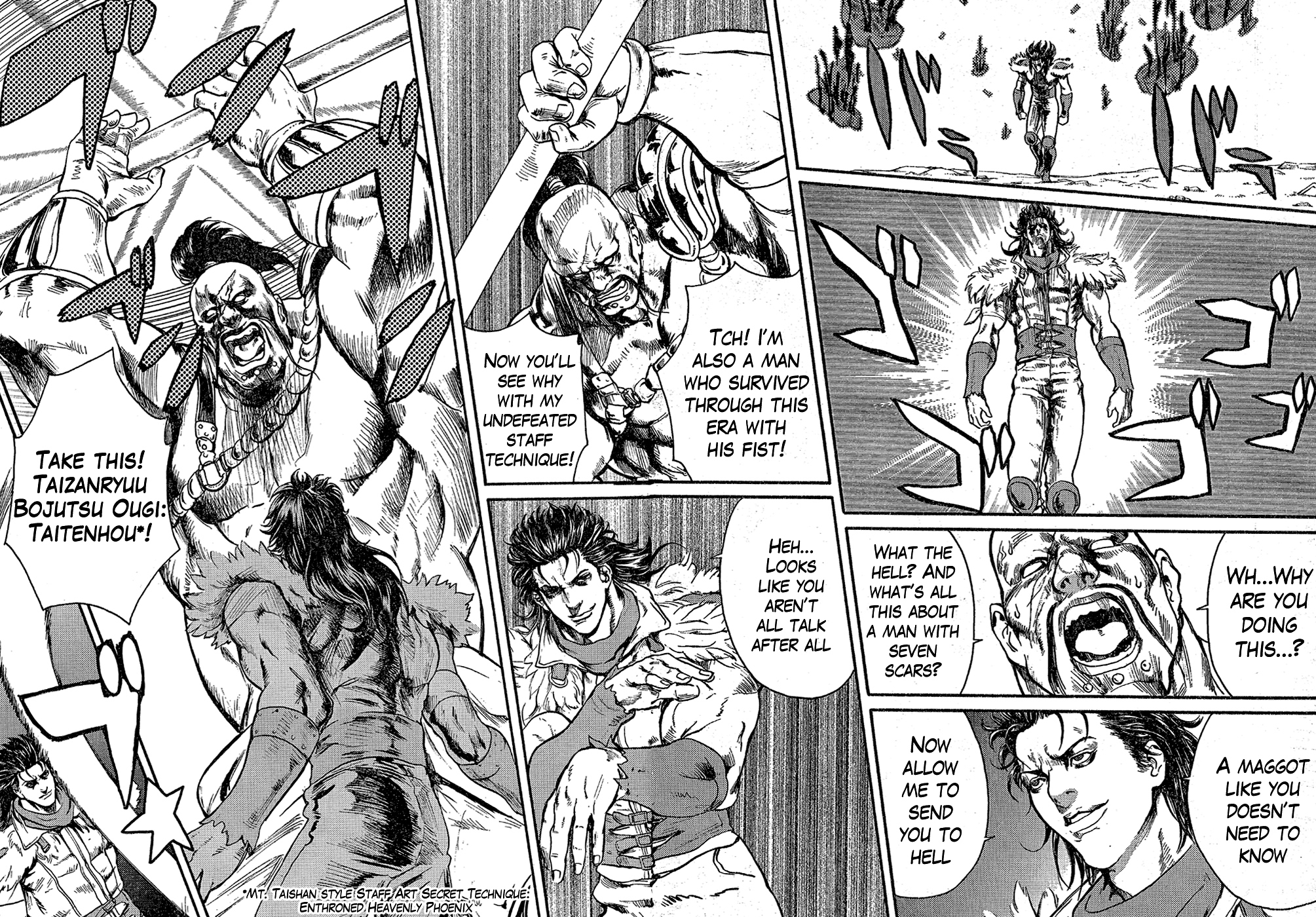 Soukoku no Garou - Hokuto no Ken Rei Gaiden Chapter 0.1 page 25 - Chapter 0.1: Special: The Graceful Avenger, Part 1